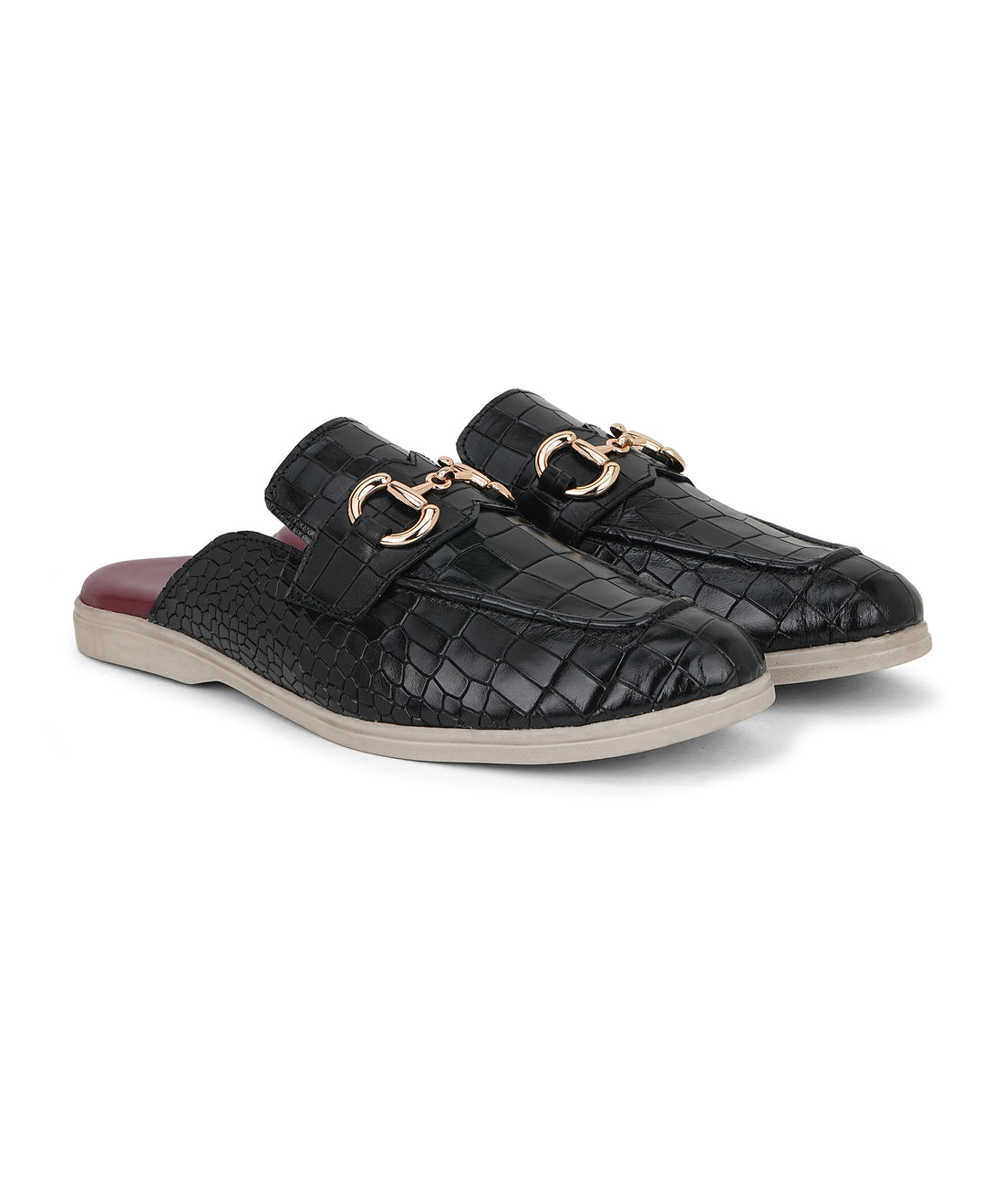 Deep Croco Monarch - Noir