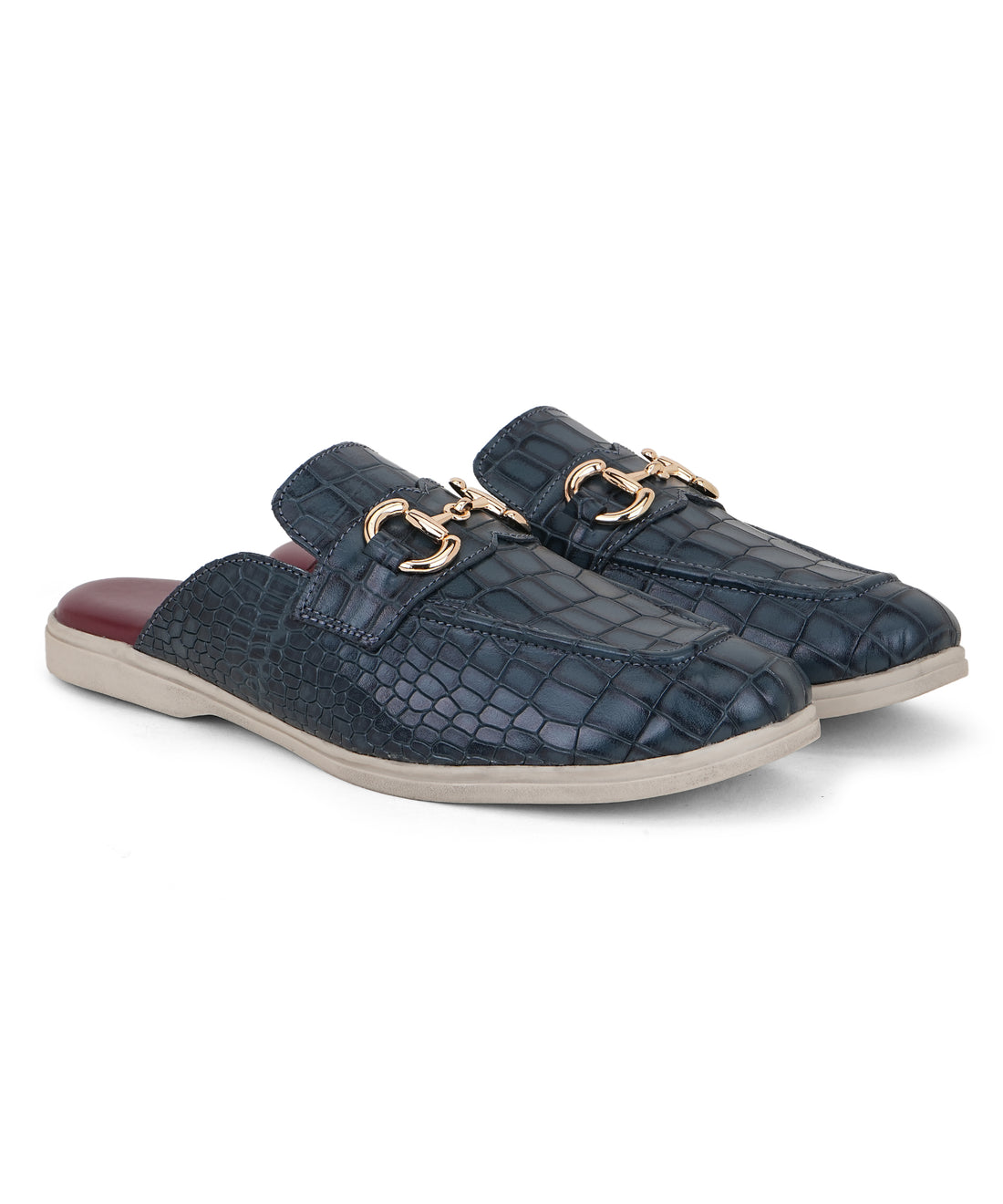 Deep Croco Monarch - Indigo