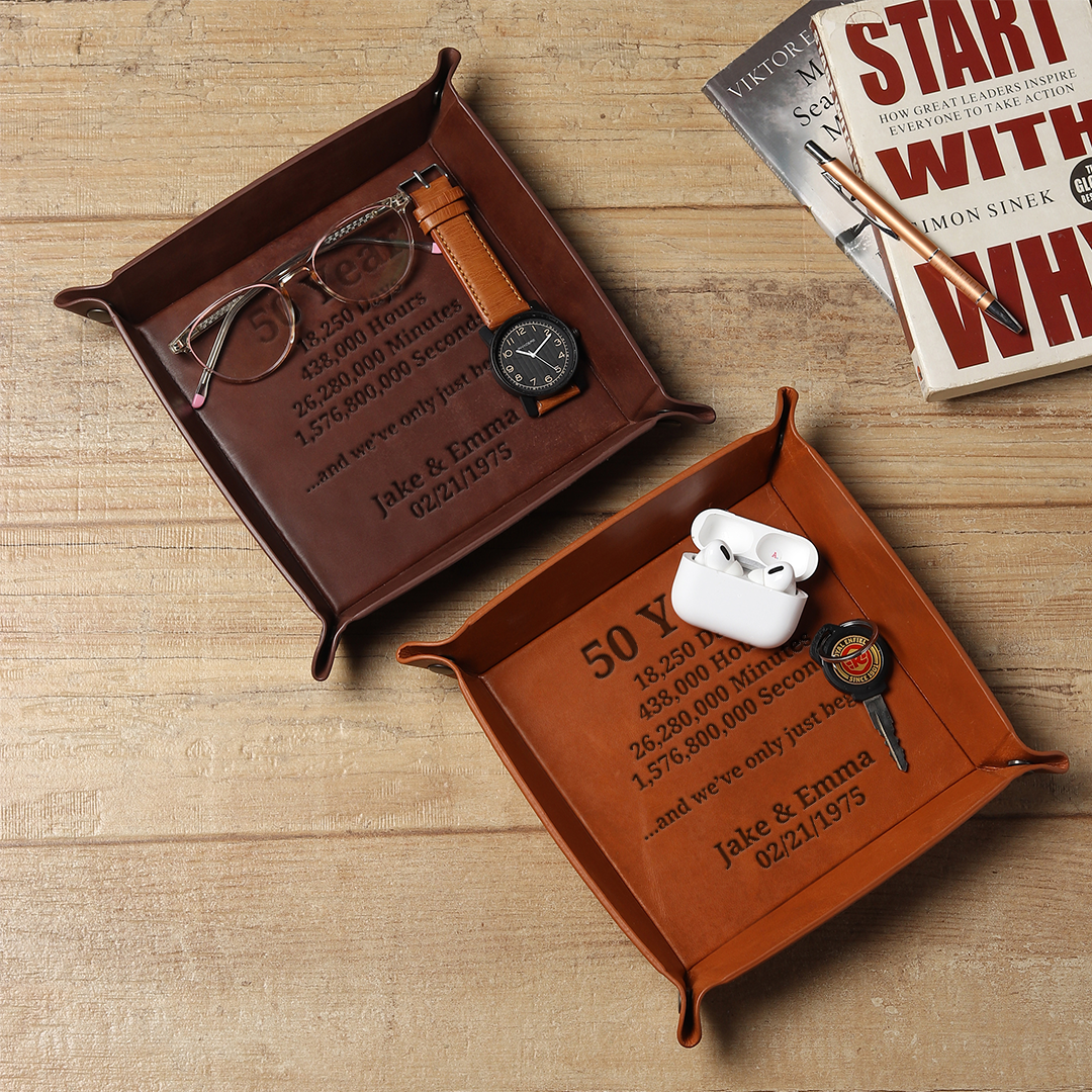 Anchor Haven Tray (Anniversary) – Leatherofy