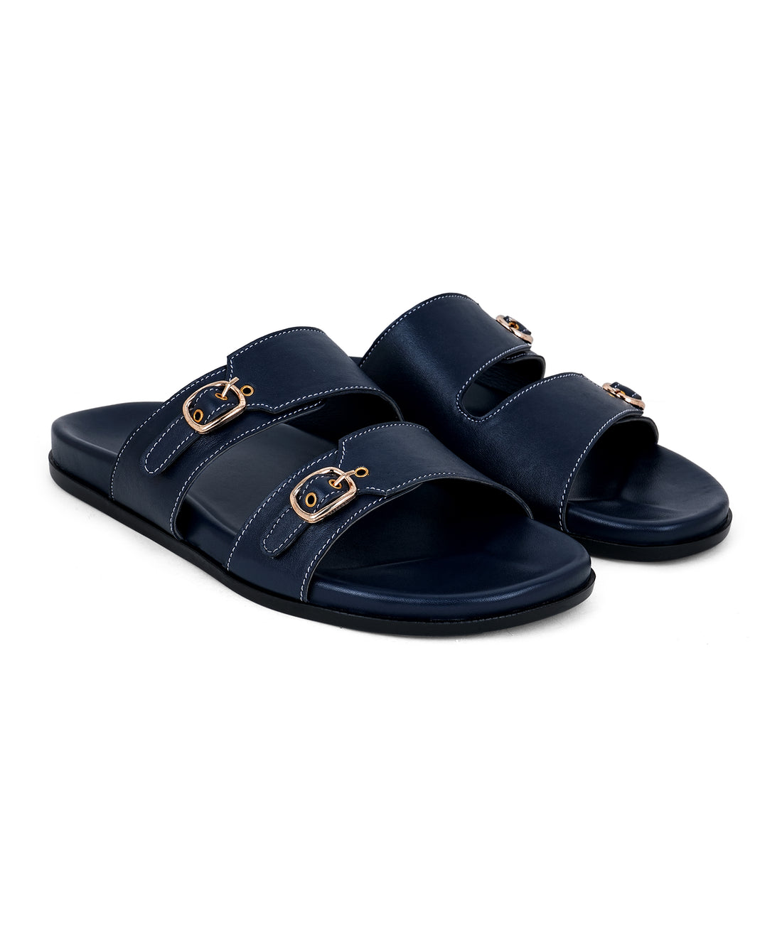 Metro Double Buckle - Sapphire