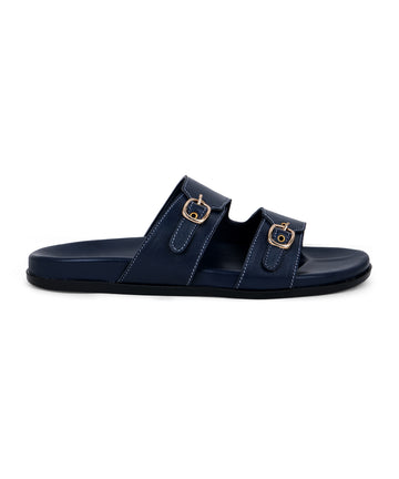 Metro Double Buckle - Sapphire