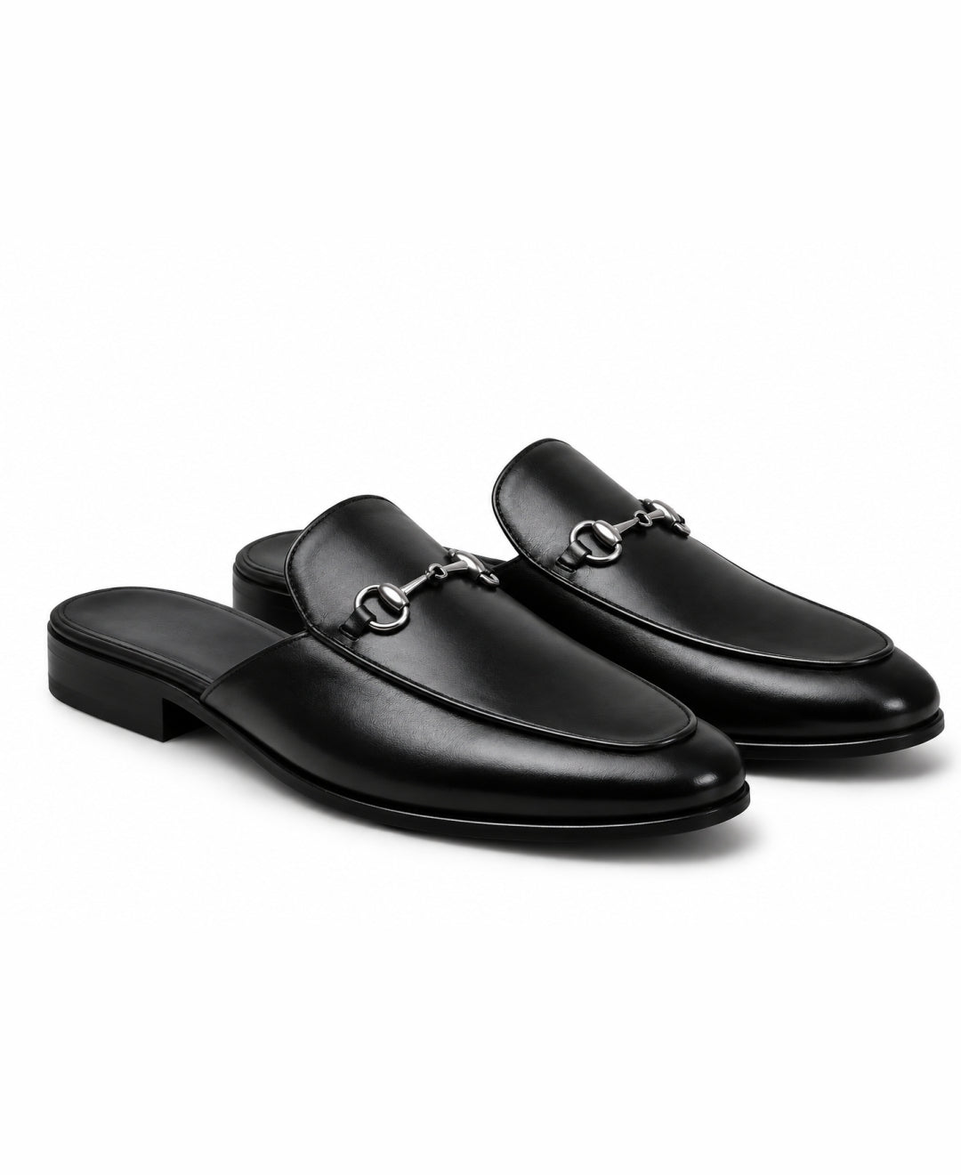 Noir Sterling Horsebit