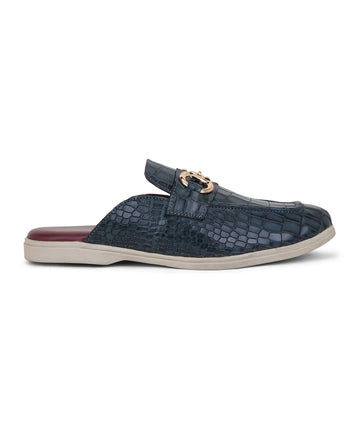 Croco Monarch - Indigo